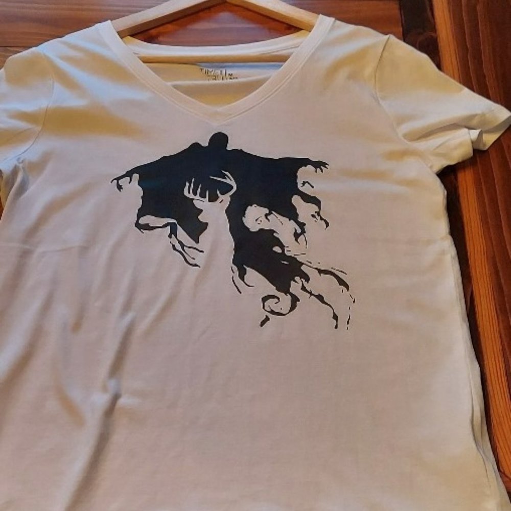 Dementor & Stag Patronus T-Shirt Size M